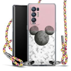 New Carry Case Transparent Stoff colourful/silber