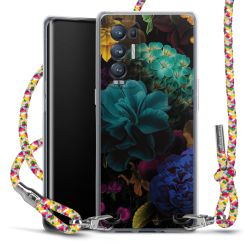 New Carry Case Transparent Stoff colourful/silber