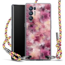 New Carry Case Transparent Stoff colourful/silber