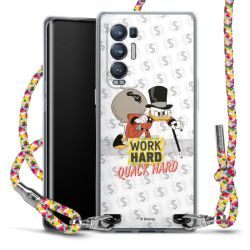 New Carry Case Transparent Stoff colourful/silber