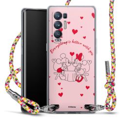 New Carry Case Transparent Stoff colourful/silber