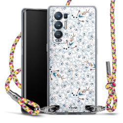 New Carry Case Transparent Stoff colourful/silber