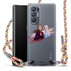 New Carry Case Transparent Stoff colourful/silber