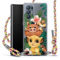 New Carry Case Transparent Stoff colourful/silber