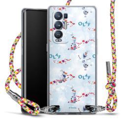 New Carry Case Transparent Stoff colourful/silber