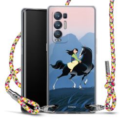 New Carry Case Transparent Stoff colourful/silber