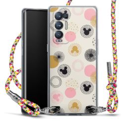 New Carry Case Transparent Stoff colourful/silber