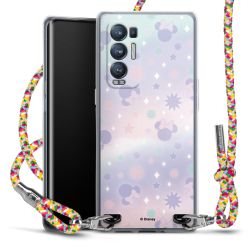 New Carry Case Transparent Stoff colourful/silber