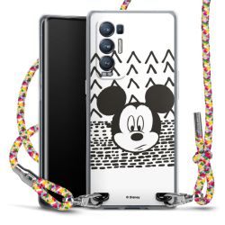 New Carry Case Transparent Stoff colourful/silber