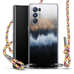 New Carry Case Transparent Stoff colourful/silber