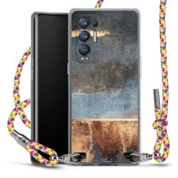 New Carry Case Transparent Stoff colourful/silber