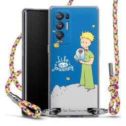 New Carry Case Transparent Stoff colourful/silber