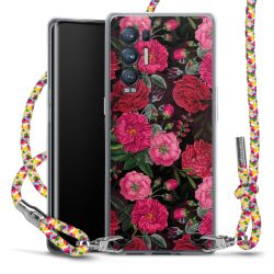 New Carry Case Transparent Stoff colourful/silber