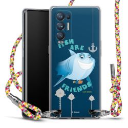 New Carry Case Transparent Stoff colourful/silber