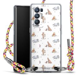 New Carry Case Transparent Stoff colourful/silber