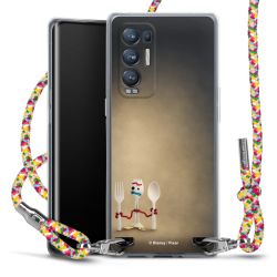 New Carry Case Transparent Stoff colourful/silber