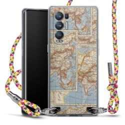 New Carry Case Transparent Stoff colourful/silber