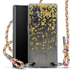 New Carry Case Transparent Stoff colourful/silber