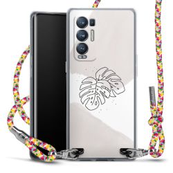 New Carry Case Transparent Stoff colourful/silber