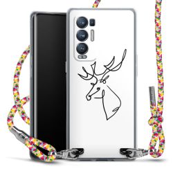 New Carry Case Transparent Stoff colourful/silber