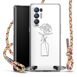 New Carry Case Transparent Stoff colourful/silber