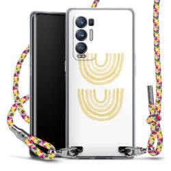 New Carry Case Transparent Stoff colourful/silber