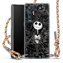 New Carry Case Transparent Stoff colourful/silber