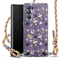 New Carry Case Transparent Stoff colourful/silber