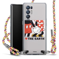 New Carry Case Transparent Stoff colourful/silber