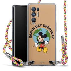 New Carry Case Transparent Stoff colourful/silber