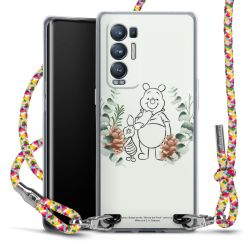 New Carry Case Transparent Stoff colourful/silber