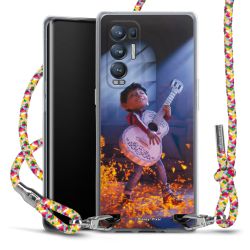 New Carry Case Transparent Stoff colourful/silber