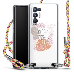 New Carry Case Transparent Stoff colourful/silber