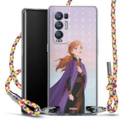 New Carry Case Transparent Stoff colourful/silber