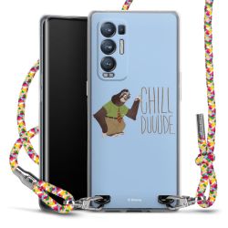 New Carry Case Transparent Stoff colourful/silber