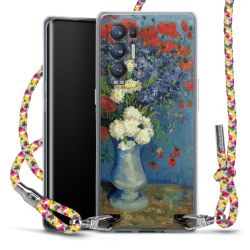 New Carry Case Transparent Stoff colourful/silber