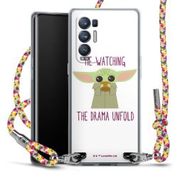 New Carry Case Transparent Stoff colourful/silber