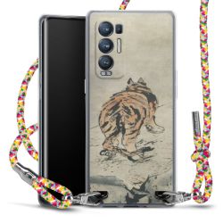 New Carry Case Transparent Stoff colourful/silber