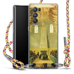 New Carry Case Transparent Stoff colourful/silber