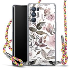 New Carry Case Transparent Stoff colourful/silber