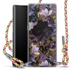 New Carry Case Transparent Stoff colourful/silber