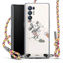 New Carry Case Transparent Stoff colourful/silber