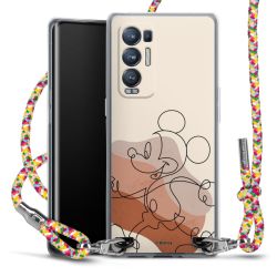 New Carry Case Transparent Stoff colourful/silber