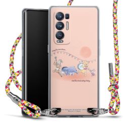 New Carry Case Transparent Stoff colourful/silber