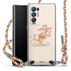 New Carry Case Transparent Stoff colourful/silber