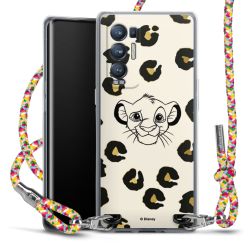 New Carry Case Transparent Stoff colourful/silber