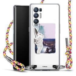 New Carry Case Transparent Stoff colourful/silber