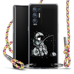 New Carry Case Transparent Stoff colourful/silber