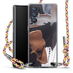 New Carry Case Transparent Stoff colourful/silber