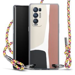 New Carry Case Transparent Stoff colourful/silber